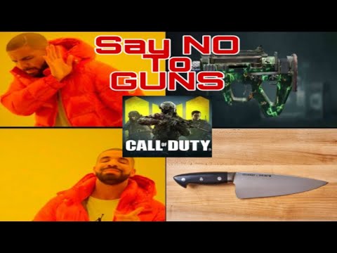 Say "NO" to Guns KNIFE ONLY CHALLENGE | Funny Moments