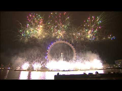 New Year's Eve 2019 London Fireworks