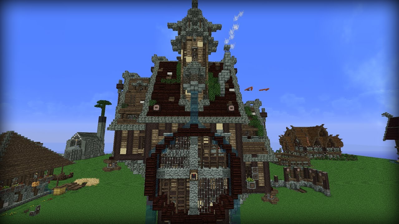 Mittelalterliches haus minecraft ideen 01 youtube