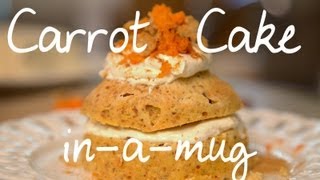 Carrot Cake in a Mug | Cheap Clean Eats