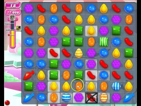 Candy Crush Saga level 251 strategy to pass without boosters