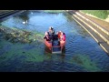 Reach and Rescue removes debris from Trent Lock in preparation for Search dog training album artwork