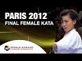 Finale kata féminin  Rika Usami of Japan. 21st WKF World Karate Championships Paris 2012