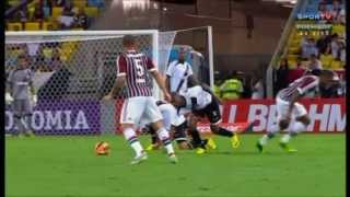 Drible Espetacular de Sandro Silva em Digão - Fluminense 0 x 1 Vasco - Brasileirão 2013