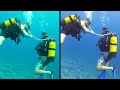 GOPRO vs new SRP and Backscatter RED FILTERS for DIVE HOUSING