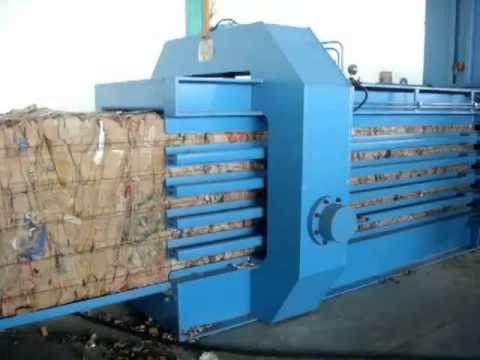 Automatic Horizontal Baling Press Machine 