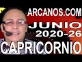Video Horscopo Semanal CAPRICORNIO  del 21 al 27 Junio 2020 (Semana 2020-26) (Lectura del Tarot)