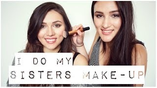 I DO my SISTERS Makeup! + Überraschung!  | Katharina Damm