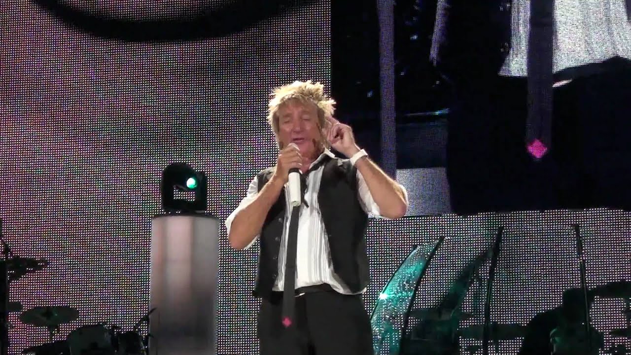 Rod Stewart I was only joking LIVE in Manchester 26.05.2010 YouTube