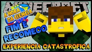 Experiencia Catastrofica - Fim da Hora da Ciência (Minecraft)