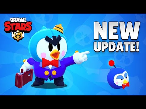 Brawl Stars New Update New Brawler MR. P | Brawl Stars Funny moments, Fails and Glitches