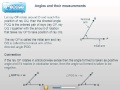 XI - Maths - Angle and Its Measurement Part I