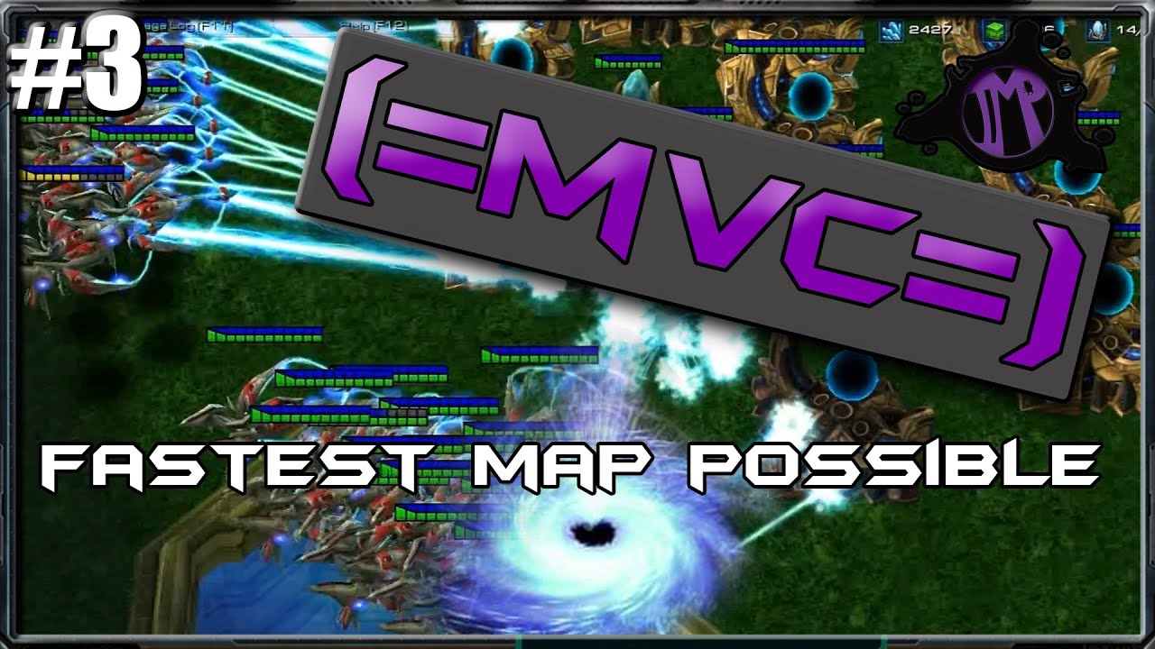 MVC=) Starcraft 2 Custom Games: Fastest Map Possible - YouTube