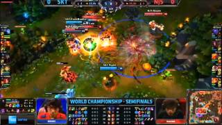 WCS Season3 Semifinal SKT T1 vs Najin Black Sword 1set Highlight