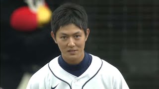 【プロ野球パ】始球式に工藤公康氏のJr、工藤阿須加さんが登場！ 2014/05/24 L-S