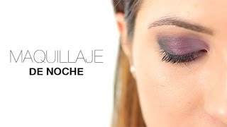 Maquillaje de ojos de noche