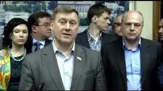 Анатолий Локоть об итогах выборов мэра Новосибирска