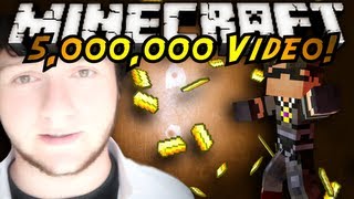 Minecraft: 5 MILLION SUBSCRIBERS! (IRL THANK YOU, OMEGLE VIDEO, Q & A, Announcement)