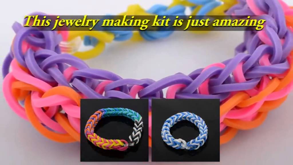 Bracelet Making Kit Rubber Band Jewelry Maker Set Launched YouTube