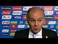 Argentina's Alejandro SABELLA Final Draw reaction