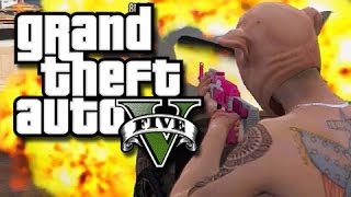 GTA 5 Online Stunts - Water Tunnel Thing! (GTA V Fails and Funny Moments!) KYR SP33DY