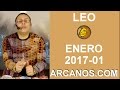Video Horscopo Semanal LEO  del 1 al 7 Enero 2017 (Semana 2017-01) (Lectura del Tarot)