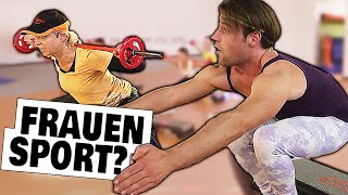 Echte KERLE beim FRAUEN-Sport