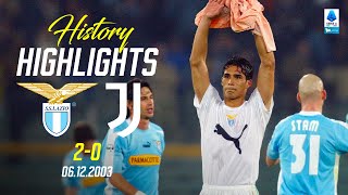 🔙? HISTORY HIGHLIGHTS I LAZIO-JUVENTUS 2-0