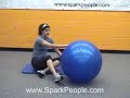 SparkPeople Stability Ball Workout