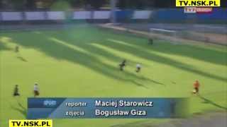 tv.nsk.pl 2013-08-24 Garbarnia Kraków - Stal Mielec 1-2 (1-0) bramki relacja konferencja