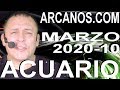 Video Horóscopo Semanal ACUARIO  del 1 al 7 Marzo 2020 (Semana 2020-10) (Lectura del Tarot)