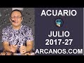 Video Horscopo Semanal ACUARIO  del 2 al 8 Julio 2017 (Semana 2017-27) (Lectura del Tarot)