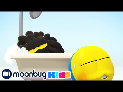Learn ART with WONDERBALLS | Bubble Bath | Funny Cartoons for Kids | Educational | Moonbug Kids