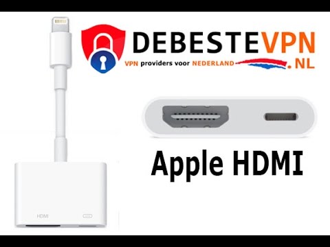 Apple iPhone HDMI connector | TV kijken via je iphone op je hotel TV