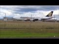 SINGAPORE CARGO TAKE OFF MELB AIRPORT