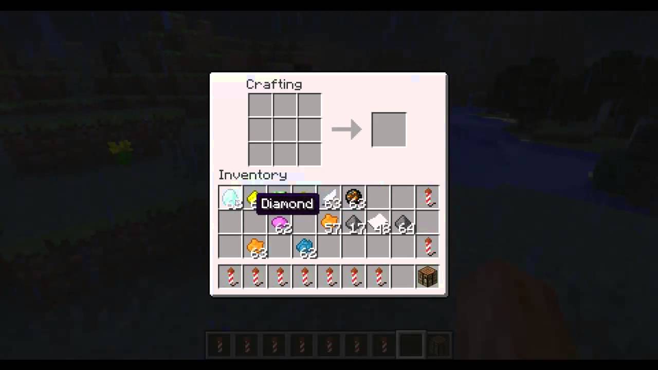 How To Make And Use Fireworks In Minecraft YouTube