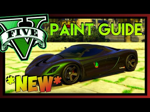 GTA 5 Online Paint Jobs: Best Rare Paint Jobs Online! (Gta paint guide ...