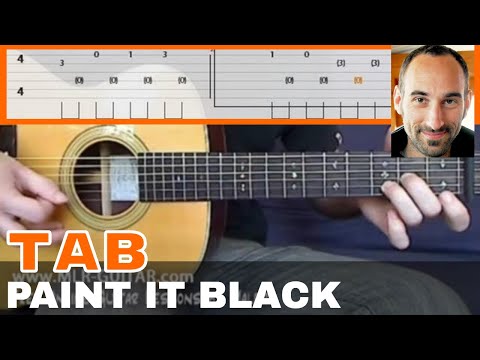 paint it black guitar tab