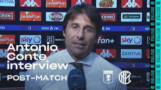 GENOA 0-3 INTER | ANTONIO CONTE EXCLUSIVE INTERVIEW [SUB ENG]