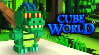 DINOSAUR VS SQUIRREL (Cube World)