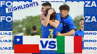 Highlights: Cile-Italia 0-3 - Under 15 (26 aprile 2022)