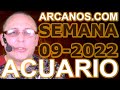 Video Horscopo Semanal ACUARIO  del 20 al 26 Febrero 2022 (Semana 2022-09) (Lectura del Tarot)