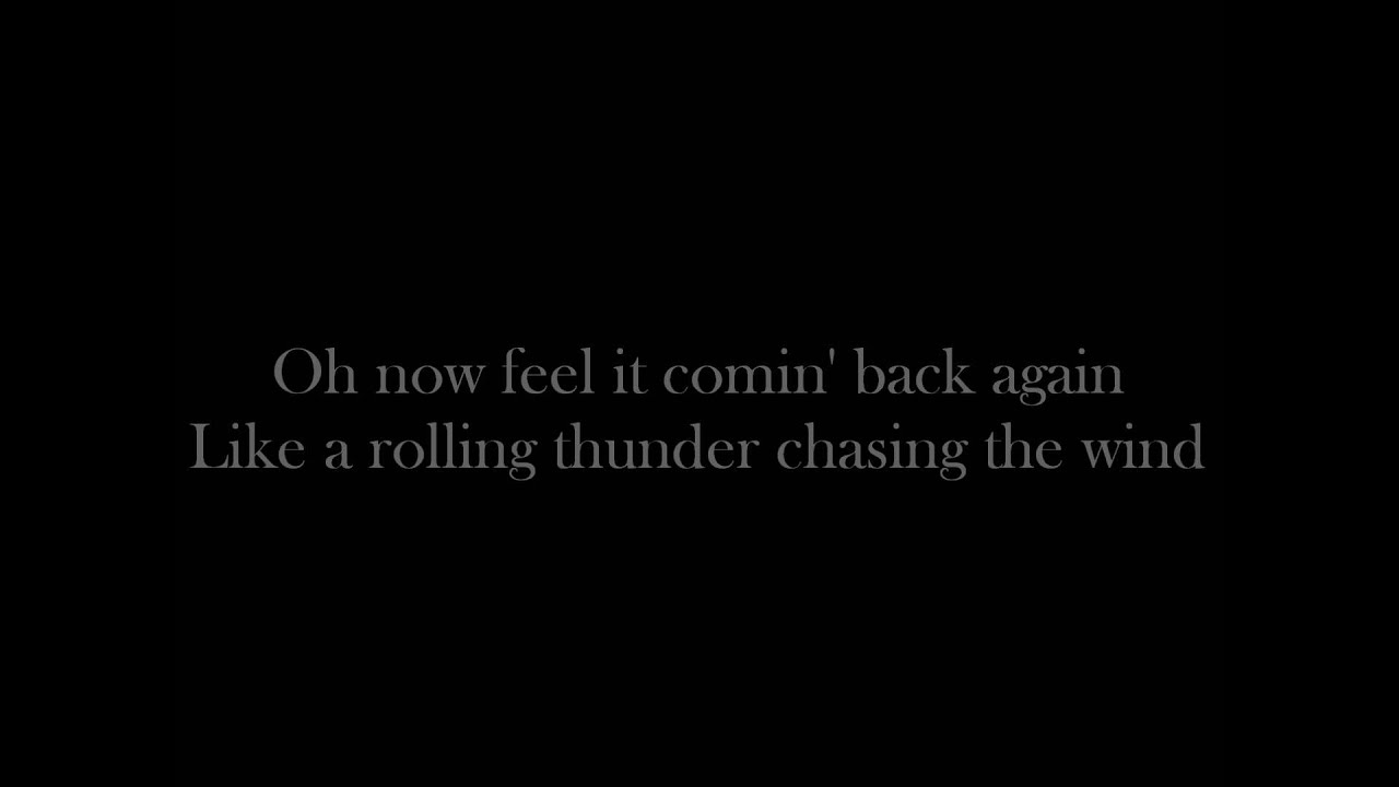 lyrics lightning crashes
