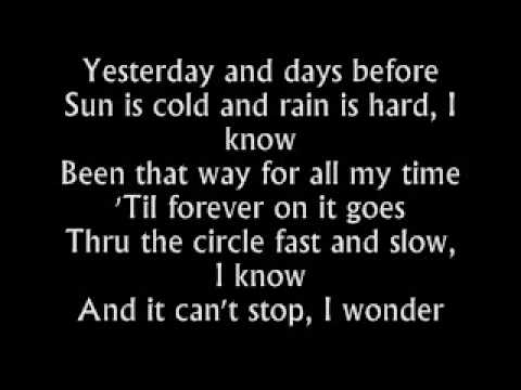 HAVE YOU EVER SEEN THE RAIN BY have you ever seen the rain by: