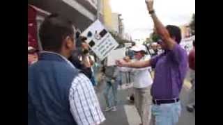 Maestros en Guadalajara corren a Televisa de la marcha por inventar cifras que los descalifican.