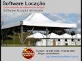 software locao de palcos e tendas  - youtube
