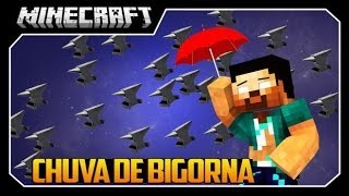 CHUVA DE BIGORNAS! MINIGAME! Minecraft 1.8