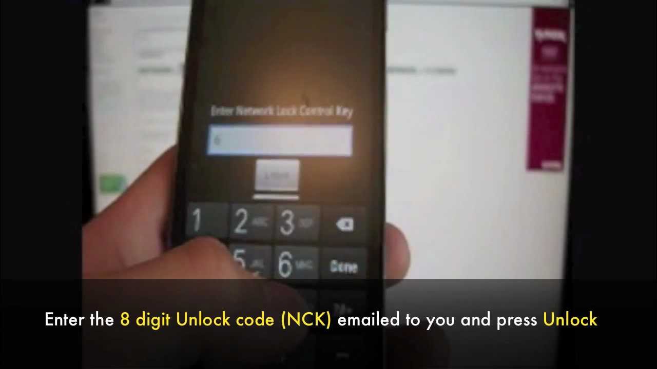 unlock code for samsung infuse 4g