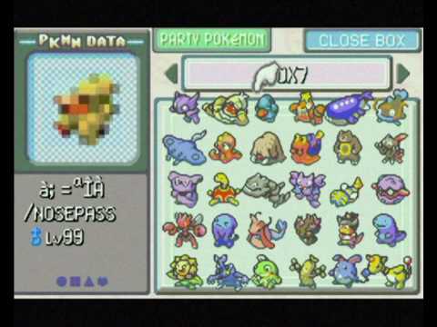 Pokemon Emerald Gameshark Complete - YouTube