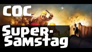 [facecam] COC SUPER SAMSTAG! || CLASH OF CLANS || Let's Play COC [Deutsch/German HD]